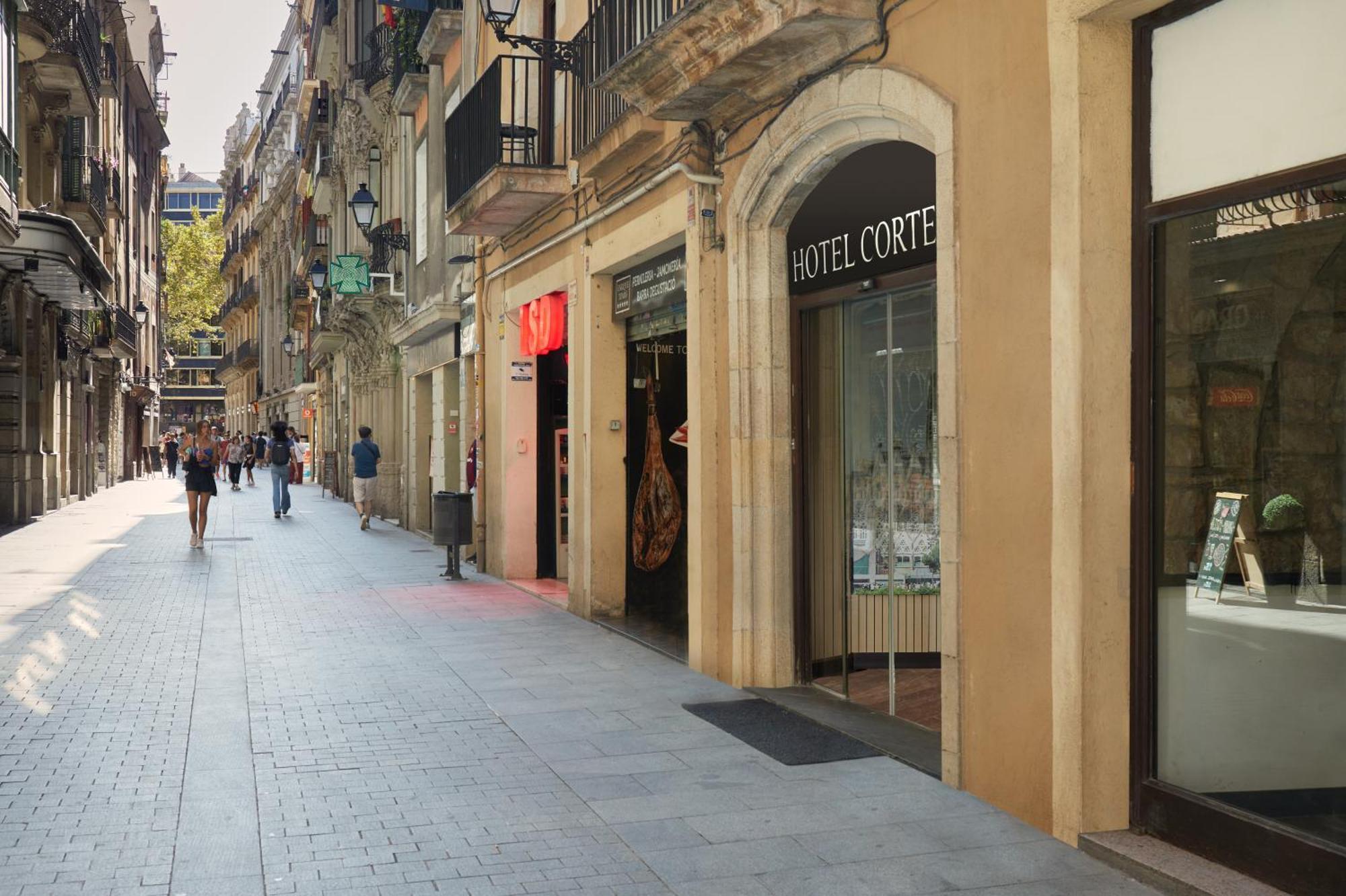 Hotel Cortes Rambla Barcelona Kültér fotó